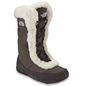The North Face Brown Winter & Rain Boots with Insulated Lining